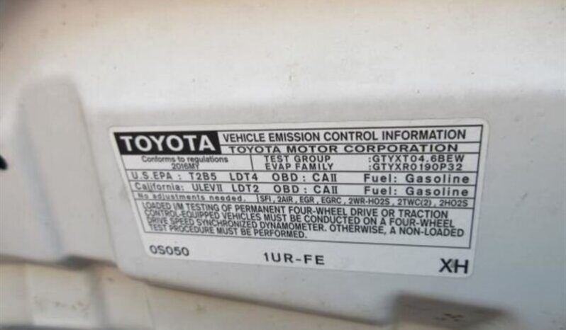 
								Toyota Tundra SR 2016 full									