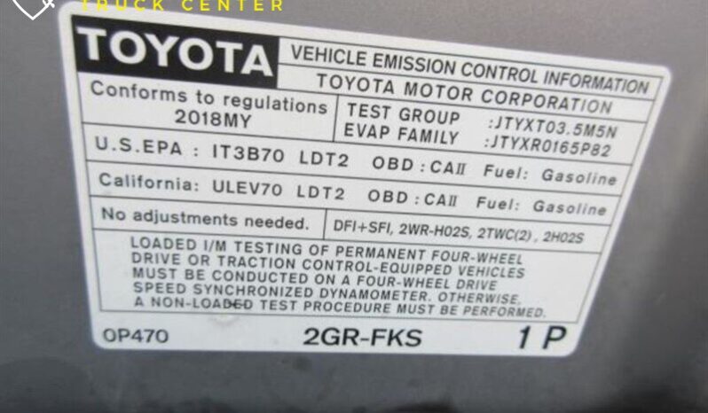 
								2018 Toyota Tacoma SR5 V6 CC,SB full									