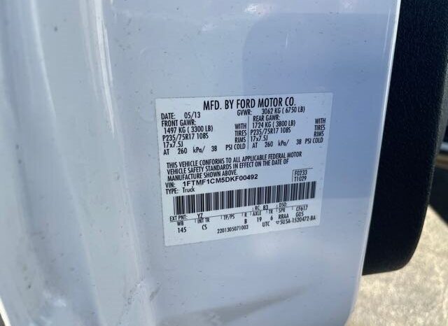 
								Ford F-150 XL 2013 full									